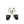 Ugo Vasare Anthony Calfskin Oxford - Black/Bone