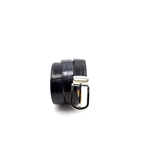 Maurice Custom Alligator Belt - Black