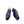 Ugo Vasare Leather Wingtip Oxford - Navy