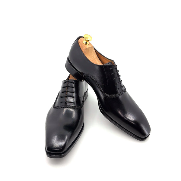 Ugo Vasare Leather Oxford - Black