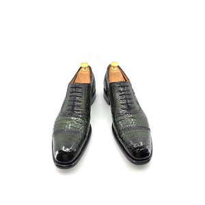 Ugo Vasare Alligator Oxford - Green