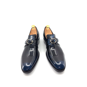 Ugo Vasare Patent Leather Slip-On - Blue