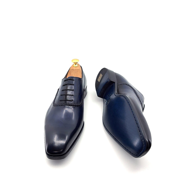 Ugo Vasare Leather Oxford - Navy