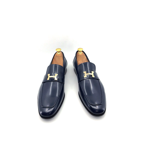 C Collection Nappa Leather H Loafer - Blue