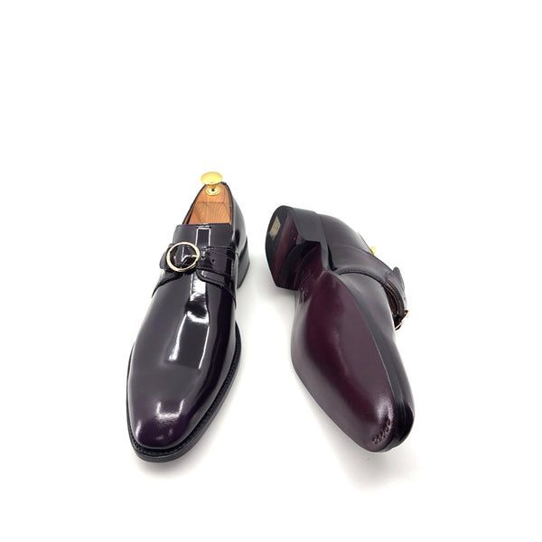 Ugo Vasare Patent Leather Slip-On - Purple