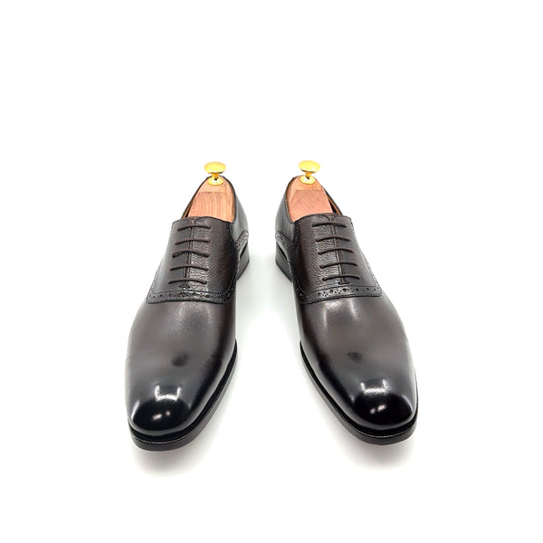 Ugo Vasare Leather Lace-Up Oxford - Dark/Brown