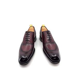 Ugo Vasare Charlton Calfskin Oxford - Burgundy