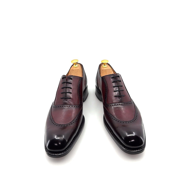Ugo Vasare Charlton Calfskin Oxford - Burgundy