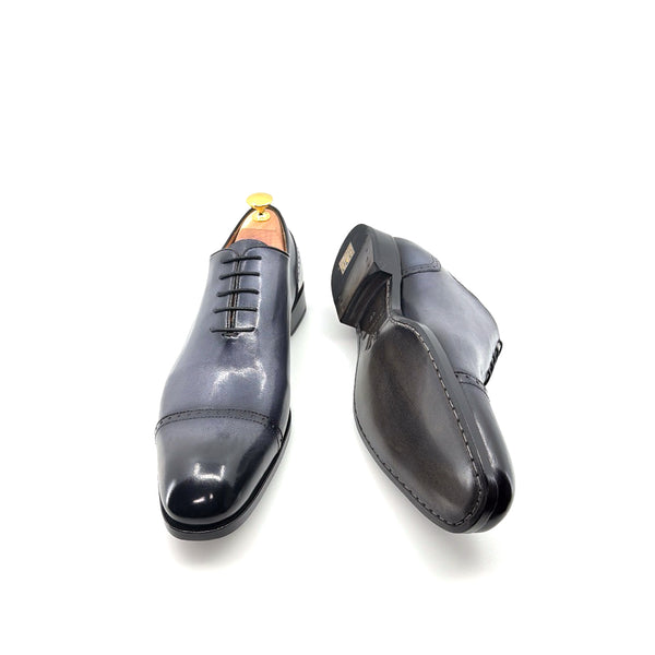 Ugo Vasare Calfskin Oxford - Grey