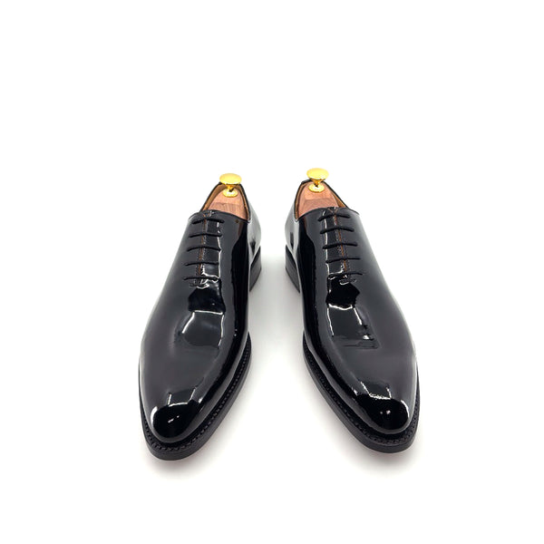 Ugo Vasare Patent Leather Oxford - Black