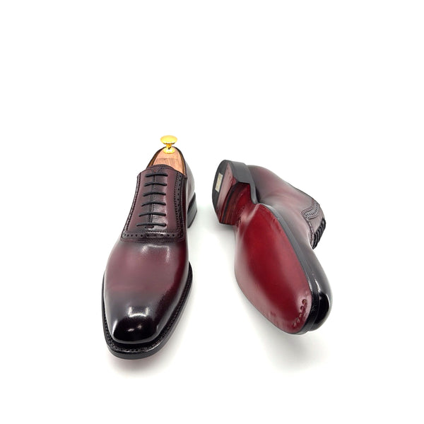 Ugo Vasare Calfskin Oxford - Burgundy