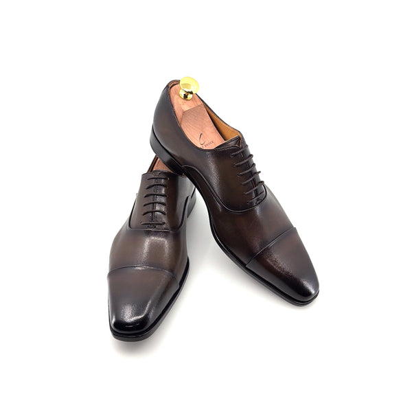Ugo Vasare New Orleans Leather Shoes - Brown