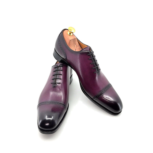 Ugo Vasare Calfskin Oxford - Purple