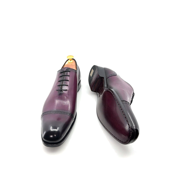 Ugo Vasare Calfskin Oxford - Purple