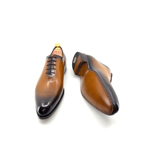 Ugo Vasare Leather Oxford - Caramel
