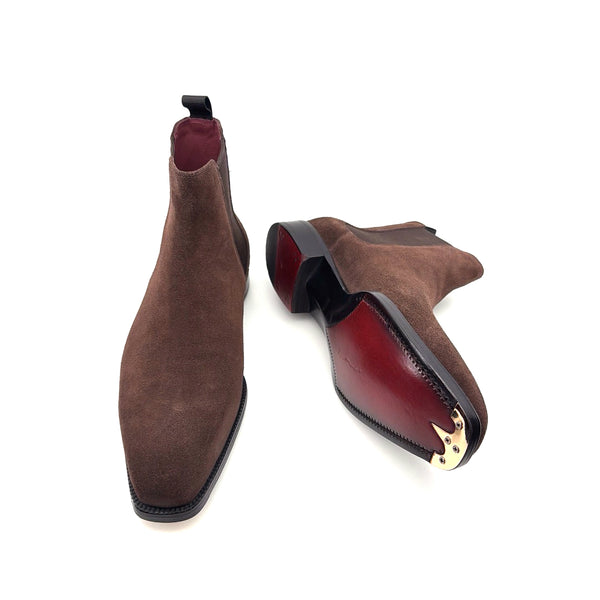 Maurice Suede Boot - Brown