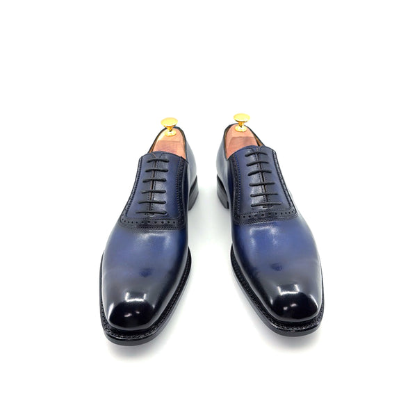 Ugo Vasare Calfskin Oxford - Navy