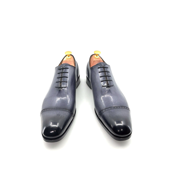 Ugo Vasare Calfskin Oxford - Grey