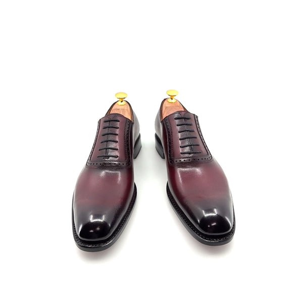 Ugo Vasare Calfskin Oxford - Burgundy