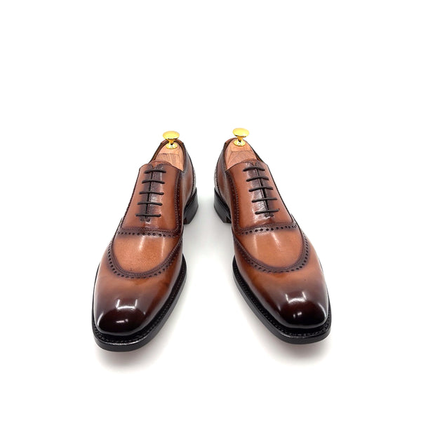 Ugo Vasare Charlton Calfskin Oxford - Walnut