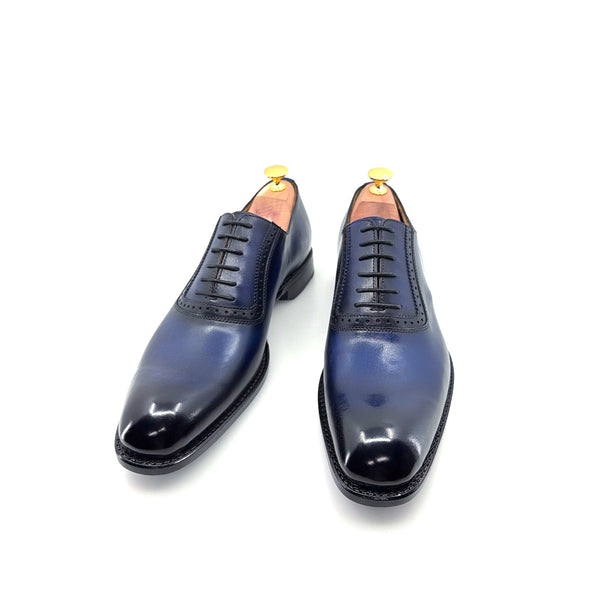 Ugo Vasare Calfskin Oxford - Navy