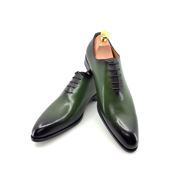 Ugo Vasare Leather Oxford - Green