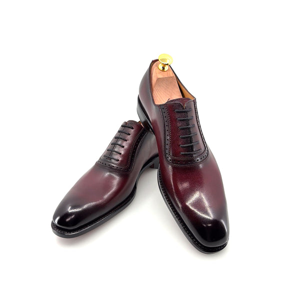 Ugo Vasare Calfskin Oxford - Burgundy