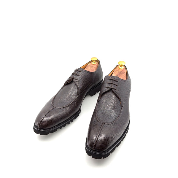 Ugo Vasare Jayden Pebble Grain Oxford - Brown