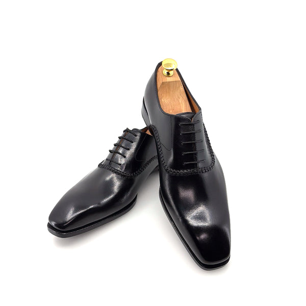 Ugo Vasare Leather Oxford - Black