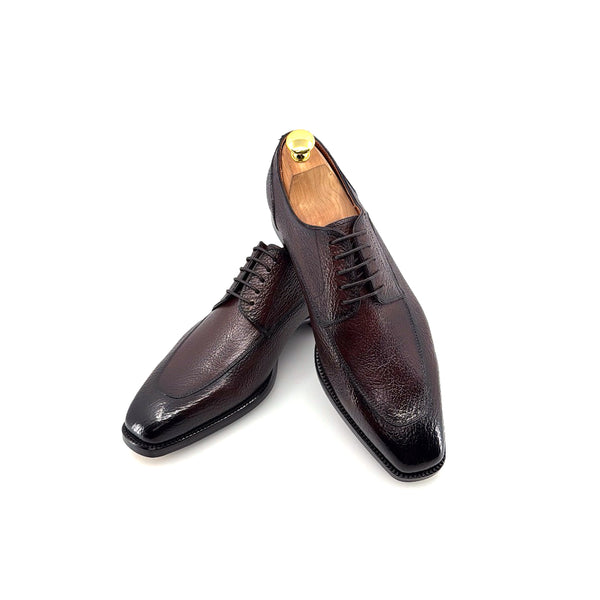 Maurice Peccary Leather Lace-Up Oxford - Brown