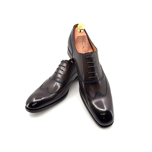Ugo Vasare Leather Wingtip Oxford - Brown