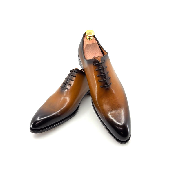 Ugo Vasare Leather Oxford - Caramel