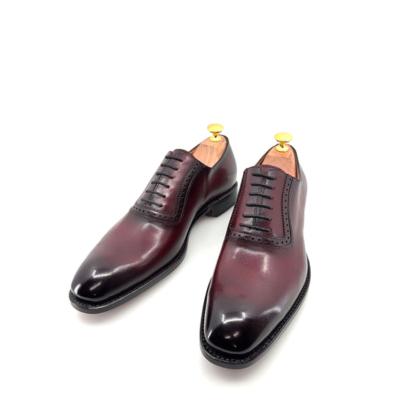 Ugo Vasare Calfskin Oxford - Burgundy