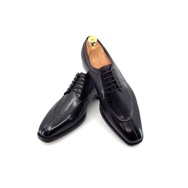 Maurice Leather Lace-Up Oxford - Black