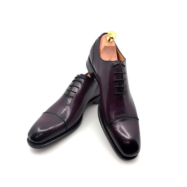 Ugo Vasare Henry Leather Shoe - Purple