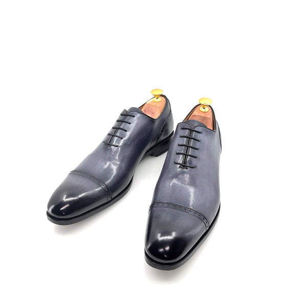 Ugo Vasare Calfskin Oxford - Grey