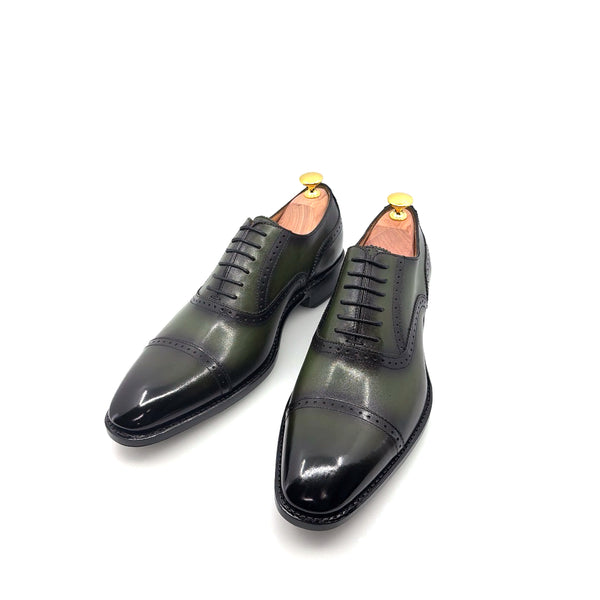 Ugo Vasare Calfskin Oxford - Green