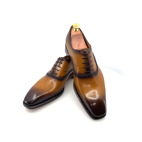 Ugo Vasare Leather Oxford - Caramel