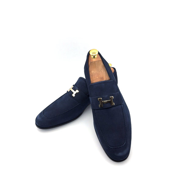 C Collection Suede H Loafer - Blue