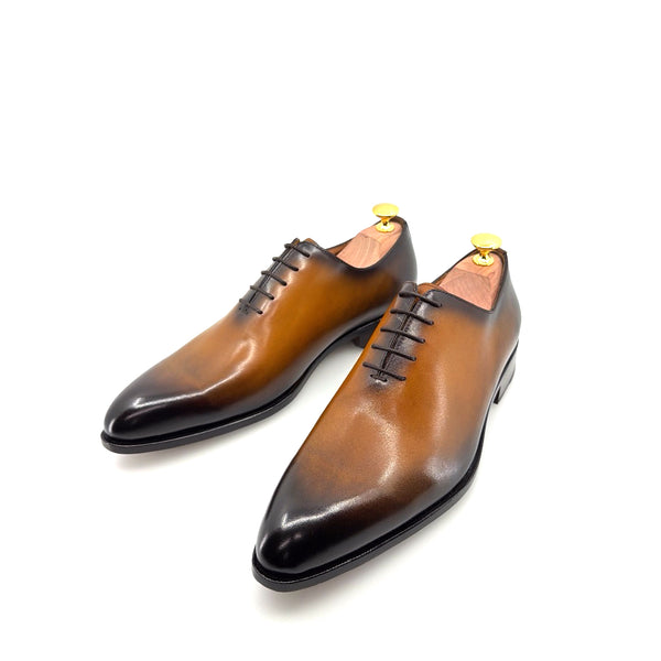 Ugo Vasare Leather Oxford - Caramel