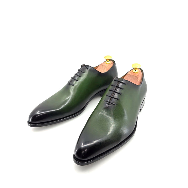 Ugo Vasare Leather Oxford - Green