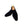 Maurice E Suede Penny Loafer - Black