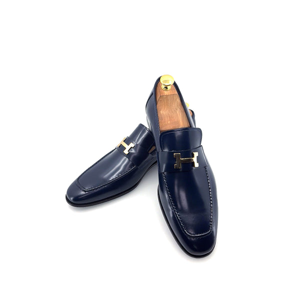 C Collection Nappa Leather H Loafer - Blue