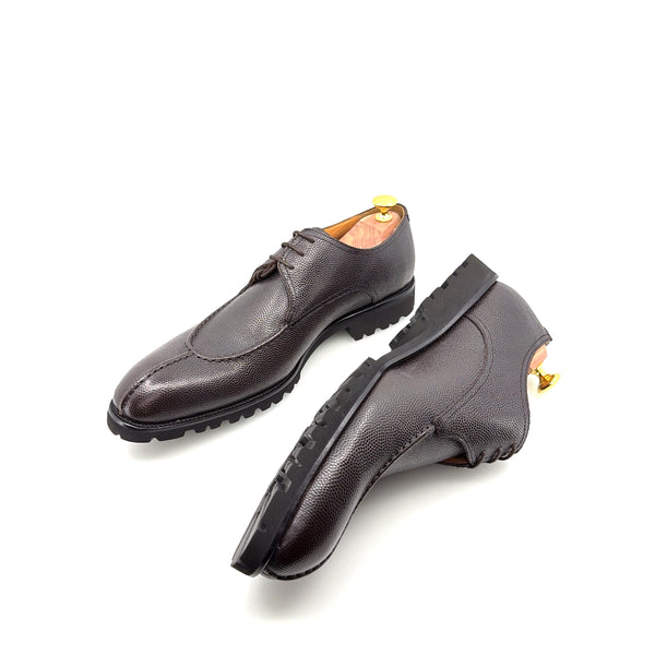 Ugo Vasare Jayden Pebble Grain Oxford - Brown