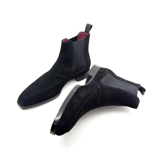 Maurice Suede Boot - Black