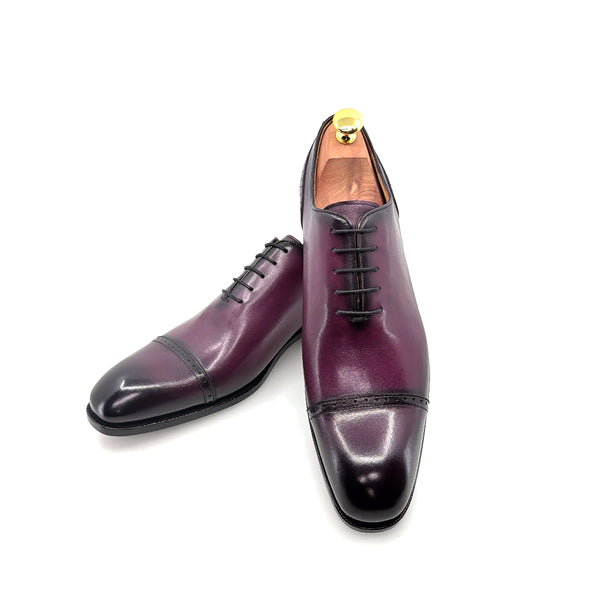 Ugo Vasare Calfskin Oxford - Purple