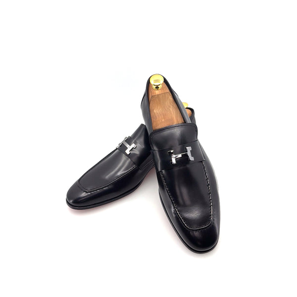 C Collection Nappa Leather H Loafer - Black
