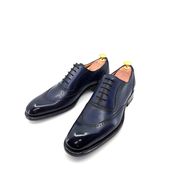 Ugo Vasare Charlton Calfskin Oxford - Navy