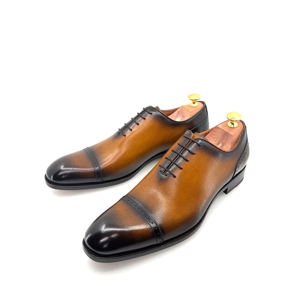 Ugo Vasare Calfskin Oxford - Camel