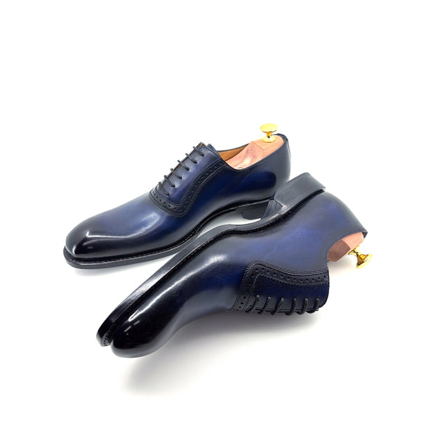 Ugo Vasare Calfskin Oxford - Navy